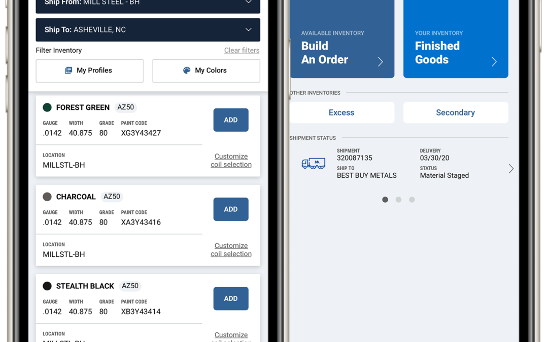 Mill Steel Co. Launches First Mobile App for Painted Coil Market